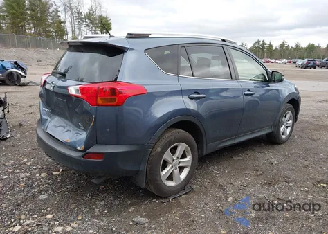 2013 Toyota Rav4 Xle from USA, damaged, VIN JTMRFREV6DD032724